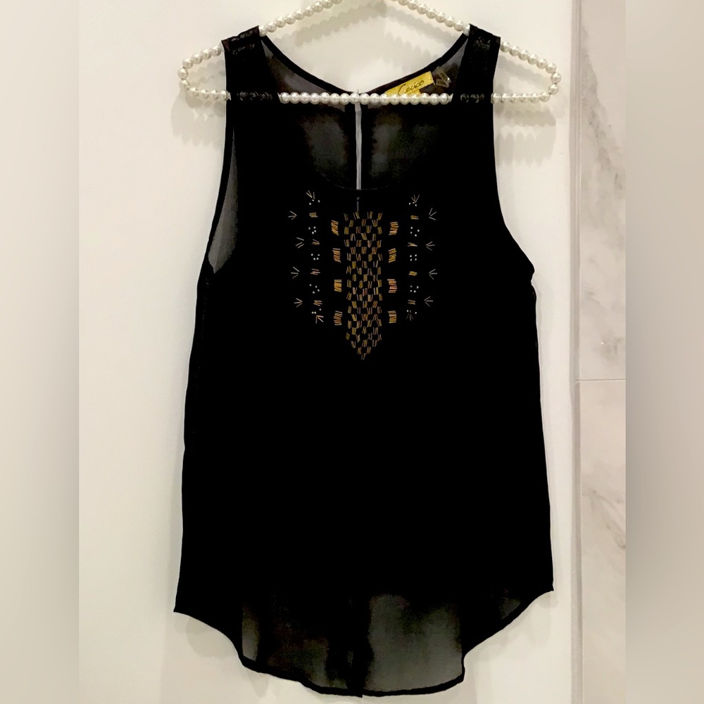 🔴EMBELLISHED TANK BY CECICO🔴